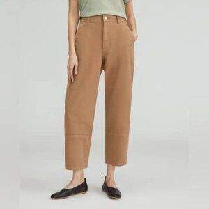 Everlane The Utility Barrel Pant Toasted Coconut Brown/Tan, Size 0